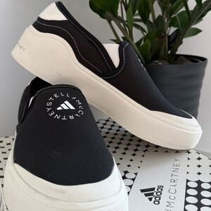 Adidas by Stella McCartney Court Slip-On Trainers Women’s 9.5